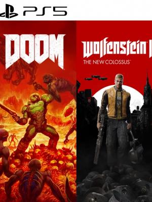 DOOM mas Wolfenstein II Bundle PS5